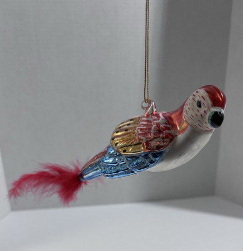 Parrot colorful glitter - w/glitter, &