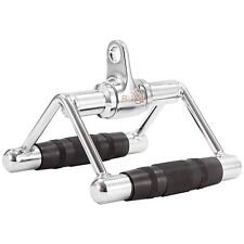  RIP X Triangle Seated Row Bar Cable Crossover V Handle Textured Grip Attachment