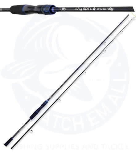 6ft spinning rod 2pc - 6ft,