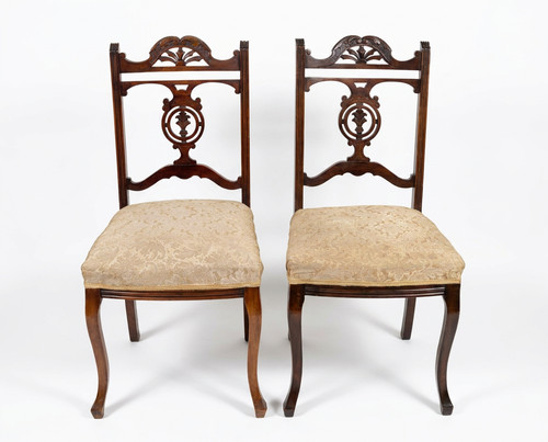 Set antique mahogany - of, 2