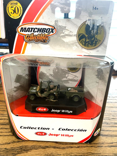 Matchbox collectibles 4x4 jeep - matchbox,