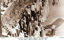 Scene in Westminster Abbey at