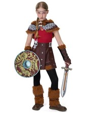 Halloween Child Girl Viking