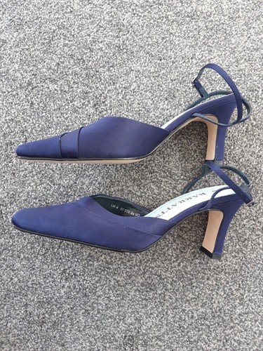 Barratts ladies new navy satin - barratts,