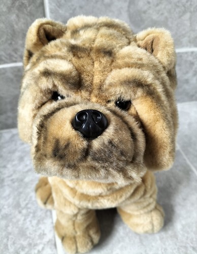 Shar pei dog plush soft - dog, toy