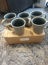 Fairmont and Main England Tea and Coffee Mugs Set of 5 Brand New Boxed