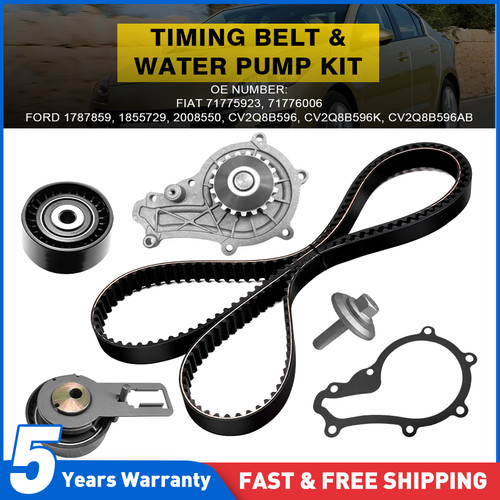 Timing belt water pump kit - belt,