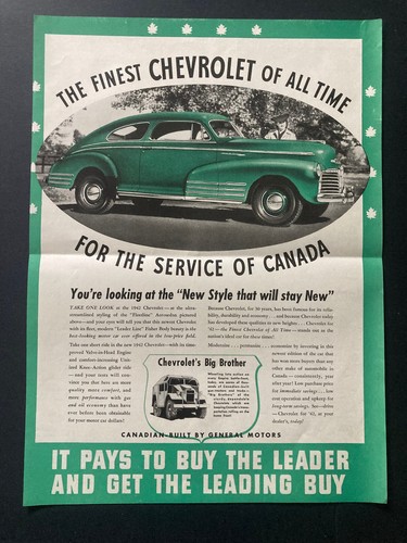 1941 canadian canada chevrolet - canada,