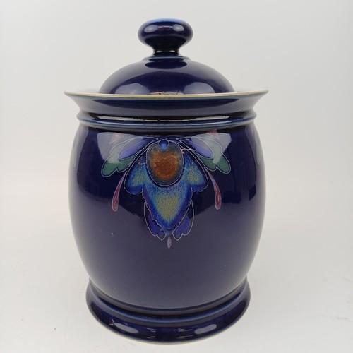 Denby baroque footed lidded - denby,