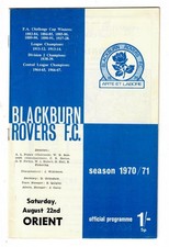 Blackburn Rovers - 1970-71 -
