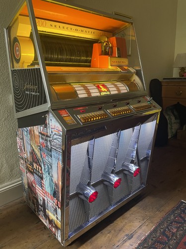 Seeburg jukebox machine kd200 - machine,