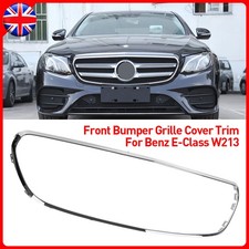 Fits MERCEDES E CLASS W213 W238 2016-2019  NEW GRILL CHROME SURROUND 2138850200