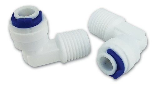 Push fit plastic - fit, elbow