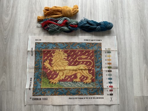 Ehrman red lion tapestry - ehrman, kit