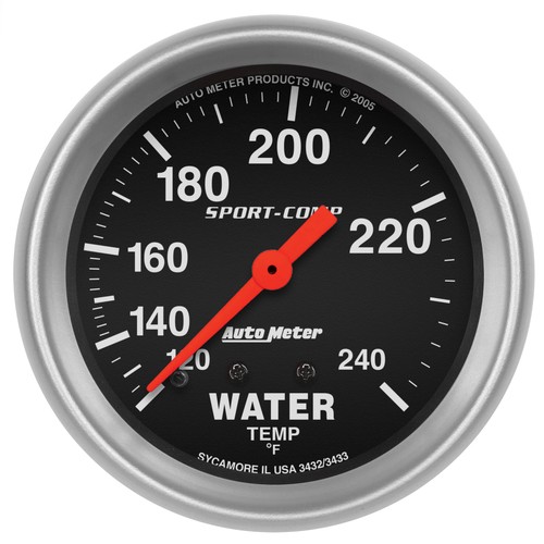 Autometer water temperature - water,
