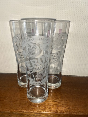 Peroni half pint glasses - glasses, x
