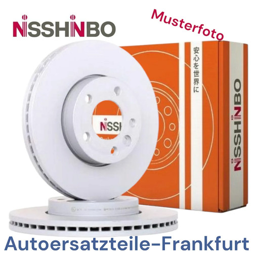 Nissan front brake rotors - front, for