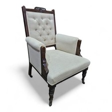 Victorian fireside chair -