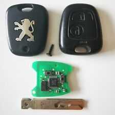 Genuine OEM Peugeot 2 Button Remote Key Fob, Valeo 73373067C, Tested #2