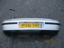SEAT LEON 1M 2001 MK1 COMPLETE REAR BUMPER SILVER