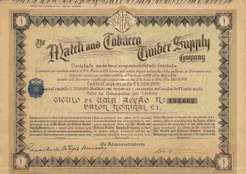 Match tobacco timber supply - tobacco,