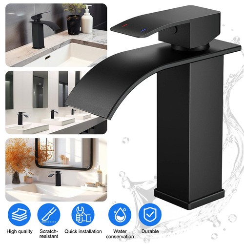 Black modern mono bathroom - modern,