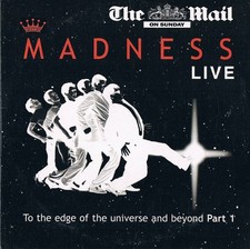 Madness - To The Edge Of The Universe And Beyond Live 2CD  - Full Music Promo CD
