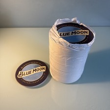 100 x New Blue Moon Beer Mats