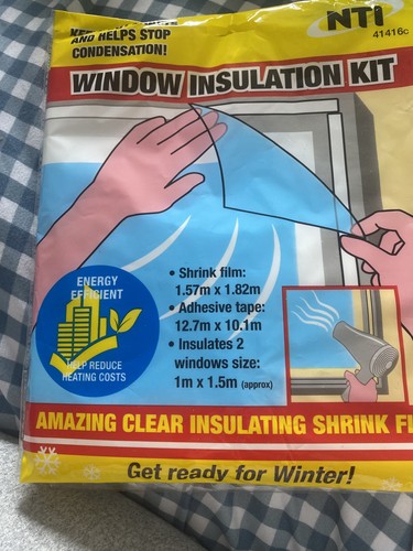 Window insulation kit - insulation,