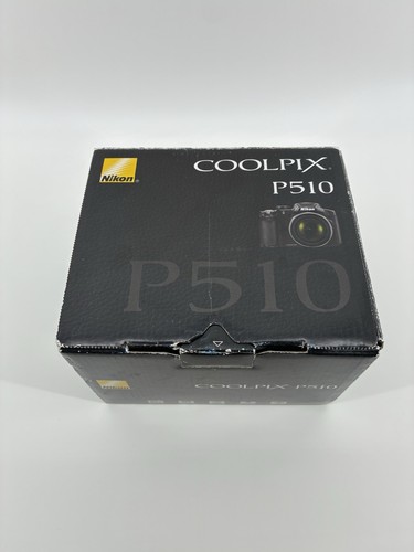 Nib nikon coolpix p510 black - nib,