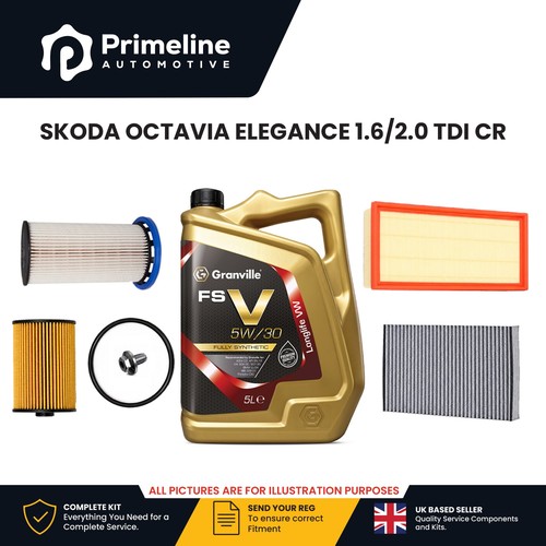Complete service kit for - service, skoda