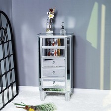 Mirrored Dresser with 5 Glass