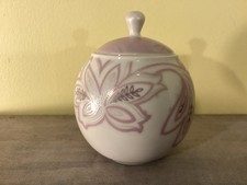 DENBY MONSOON FINE CHINA CHANTILLY COVERED SUGAR BOWL