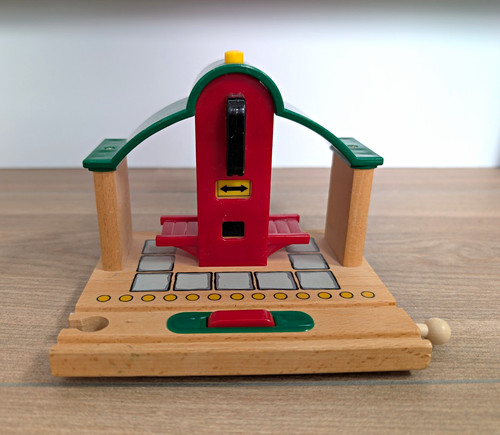 Brio wooden railway signal - railway,