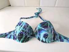 New Ann Summers Halterneck Bikini Top Size 32G