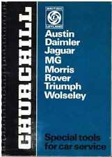 BL (INC E-TYPE XJ6/12 MINI MGB STAG TR6 P6 LAND/R.ROVER) SERVICE TOOLS CATALOGUE