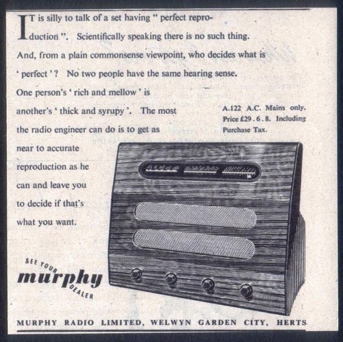 Murphy radio vintage - radio,