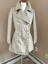COACH   TRENCH COAT TAN SIZE