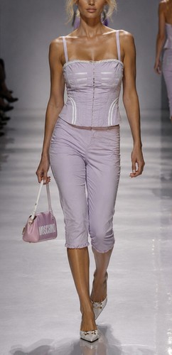 Moschino vintage lilac capri