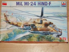 Esci 1/72 Mil Mi-24 Hind F plastic model kit Plus Begemont decals for 36 version