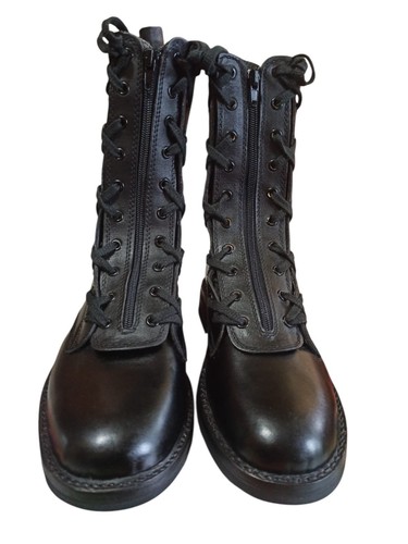 Vintage combat leather boots - combat,
