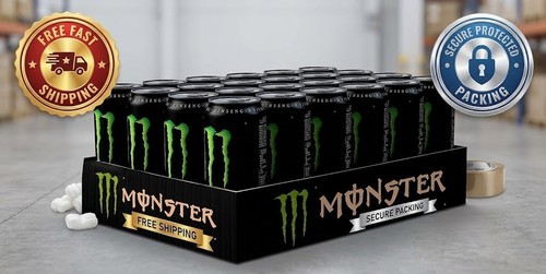 Monster energy drink 500ml - monster,