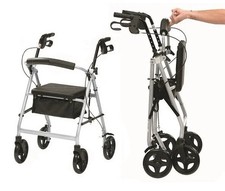 Ultra lightweight rollator