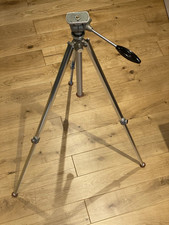 Linhof Lightweight Aluminium Tripod with Pan Head Vintage West Germany