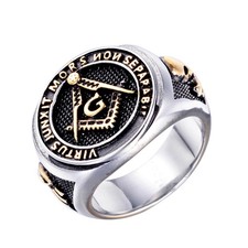 Masonic Ring Men Stainless