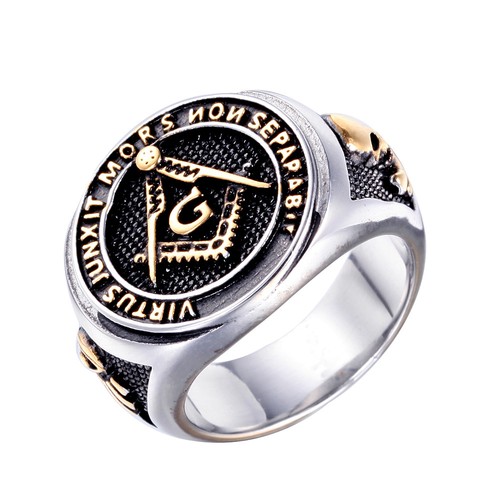 Masonic ring men stainless - men,