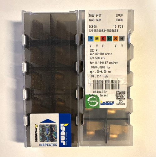 Iscar carbide grooving inserts - carbide,