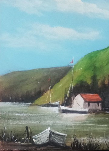 Original seascape oil painting