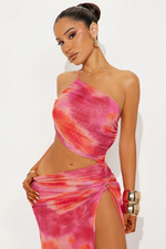 Sel Doval Backless Mesh Maxi