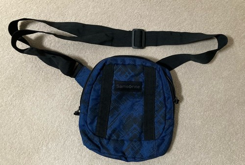 Samsonite small blue nylon - samsonite,